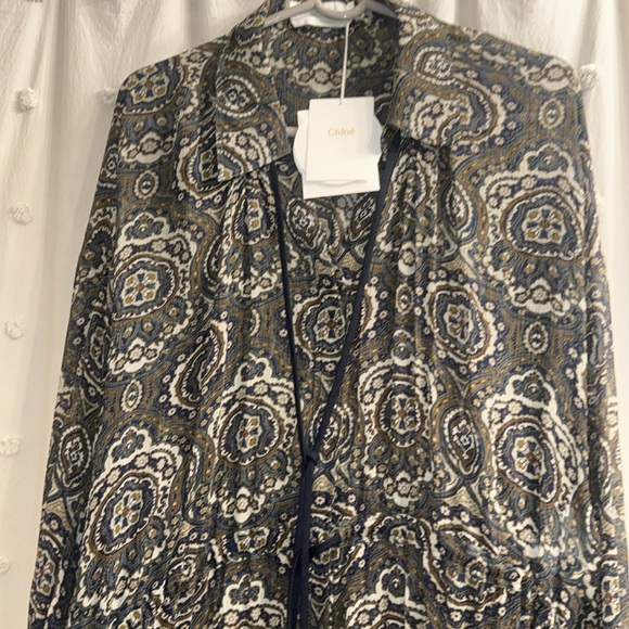 CHLOE SILK BLOUSE - Picture 8 of 11